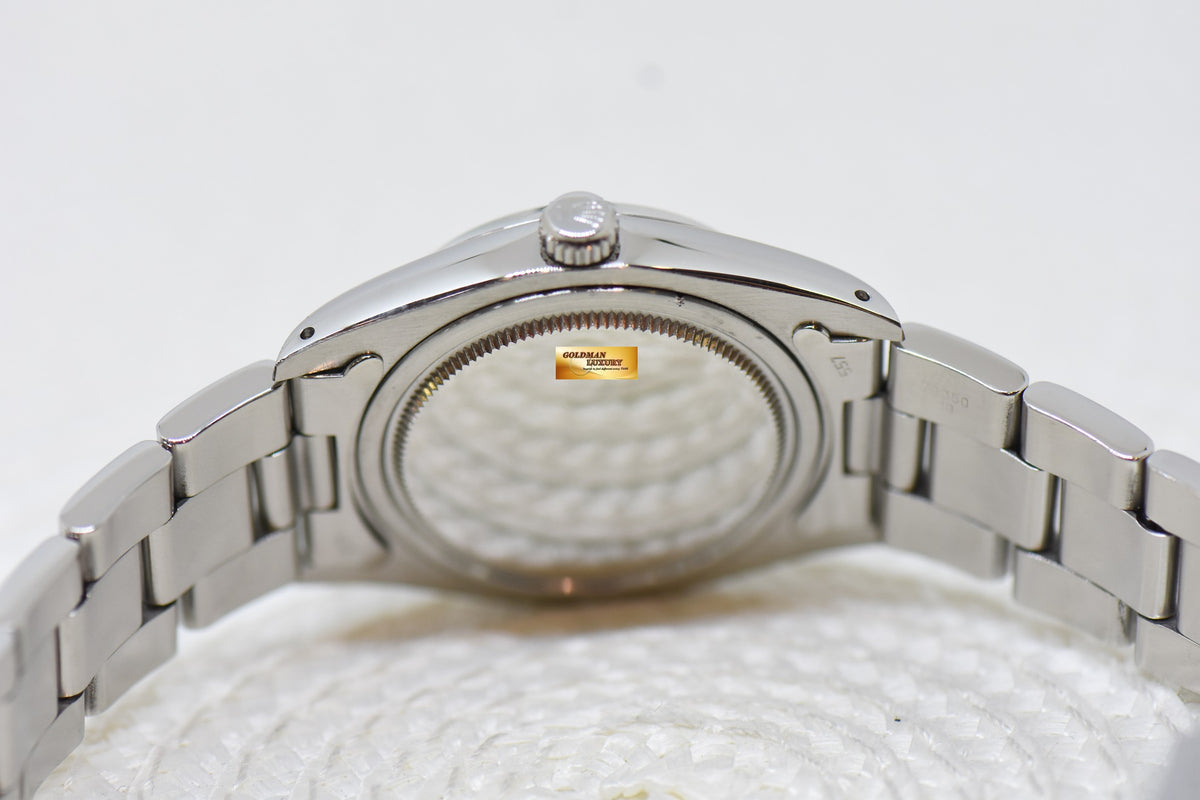 [SOLD] ROLEX OYSTERDATE PRECISION 34mm STEEL BRACELET BLACK DIAL 6694 (VINTAGE)