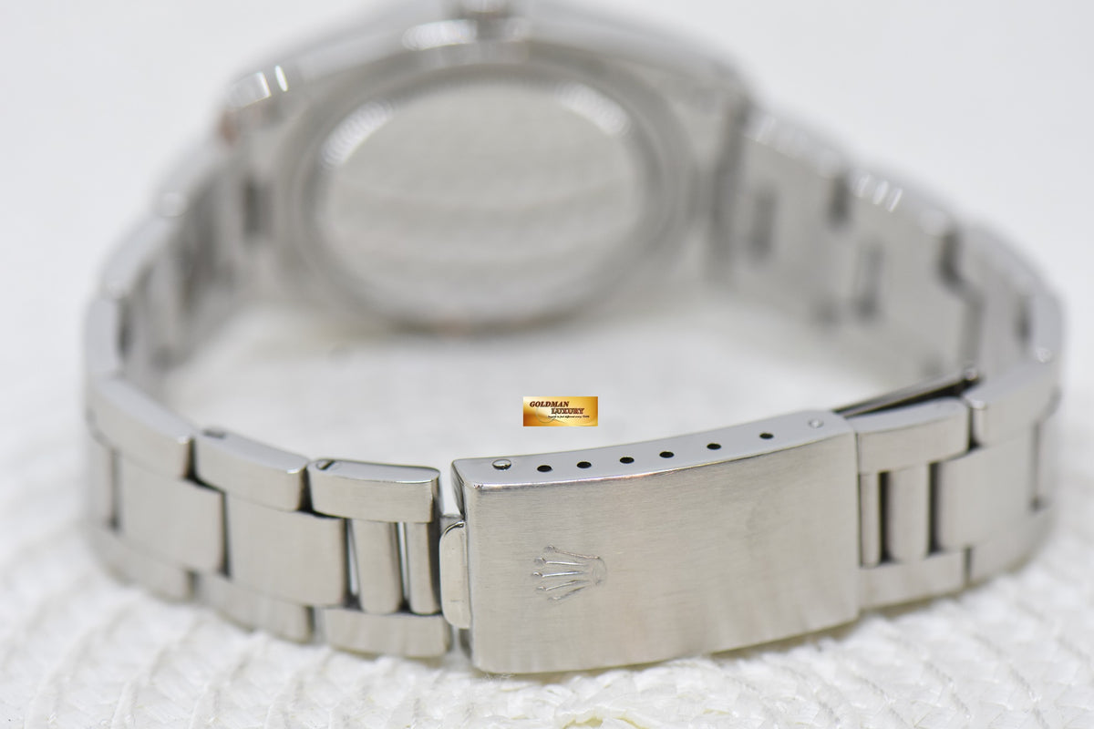 [SOLD] ROLEX OYSTERDATE PRECISION 34mm STEEL BRACELET BLACK DIAL 6694 (VINTAGE)