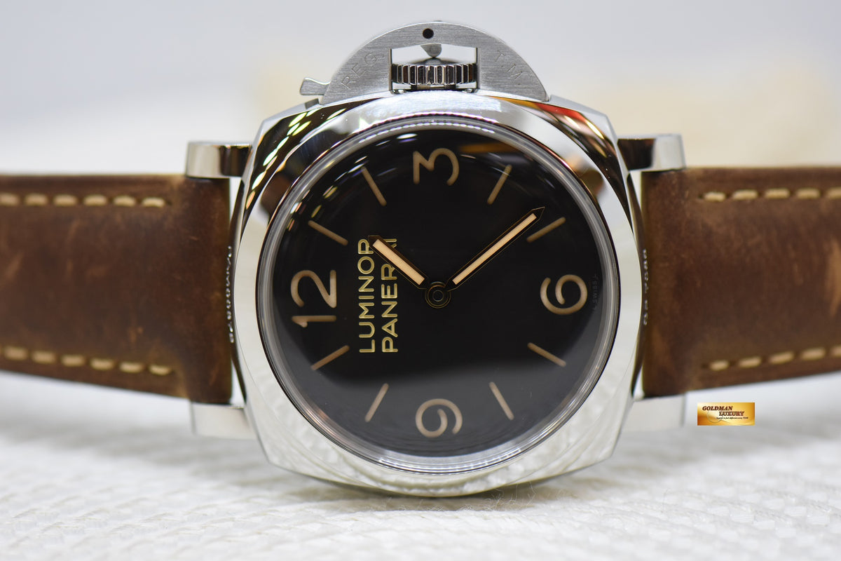 [SOLD] PANERAI LUMINOR 1950 BASE 47mm 3 DAYS POWER RESERVE MANUAL WINDING PAM 372 (MINT)