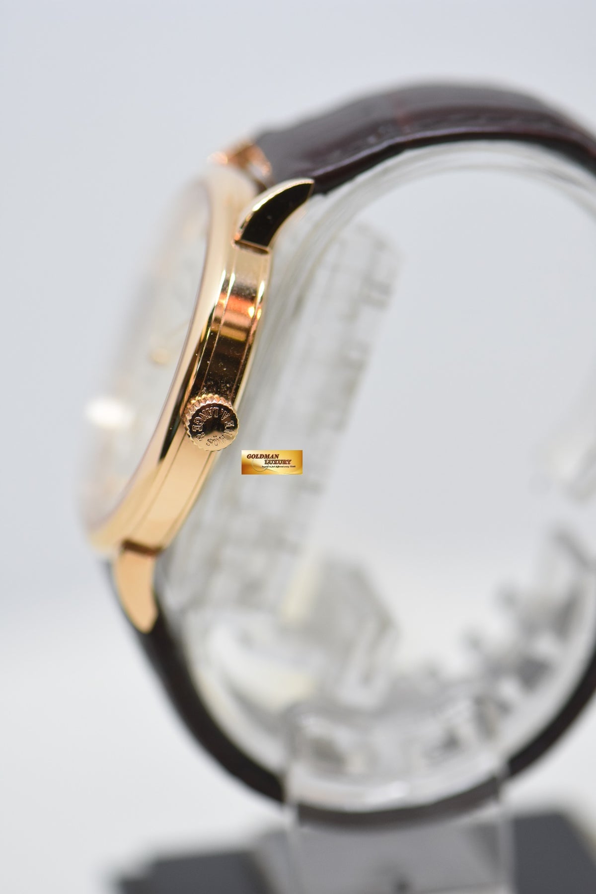 [SOLD] A.LANGE & SOHNE SAXONIA THIN SMALL SECONDS 37mm ROSE GOLD IN STRAP MANUAL 216.032 (MINT)