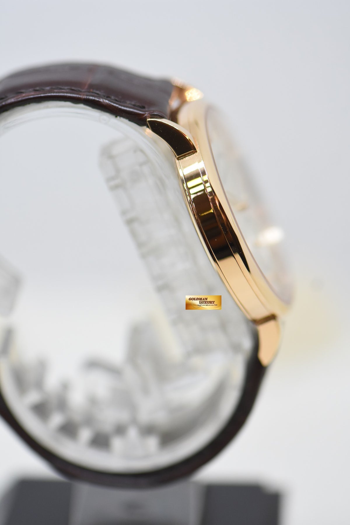 [SOLD] A.LANGE & SOHNE SAXONIA THIN SMALL SECONDS 37mm ROSE GOLD IN STRAP MANUAL 216.032 (MINT)