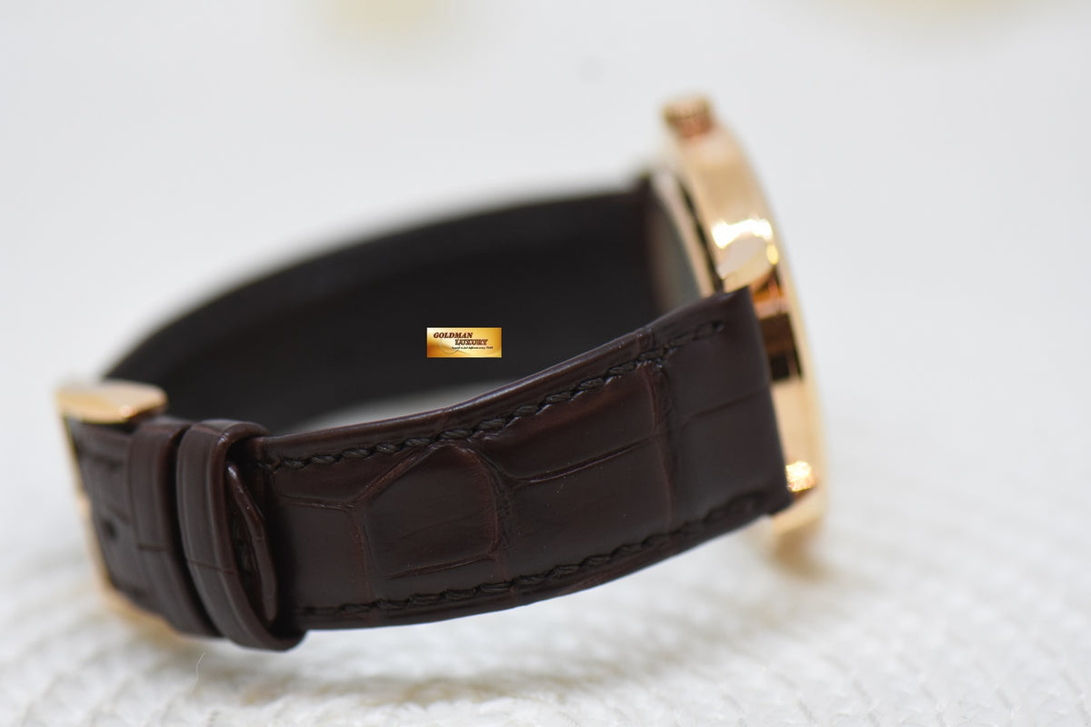 [SOLD] A.LANGE & SOHNE SAXONIA THIN SMALL SECONDS 37mm ROSE GOLD IN STRAP MANUAL 216.032 (MINT)