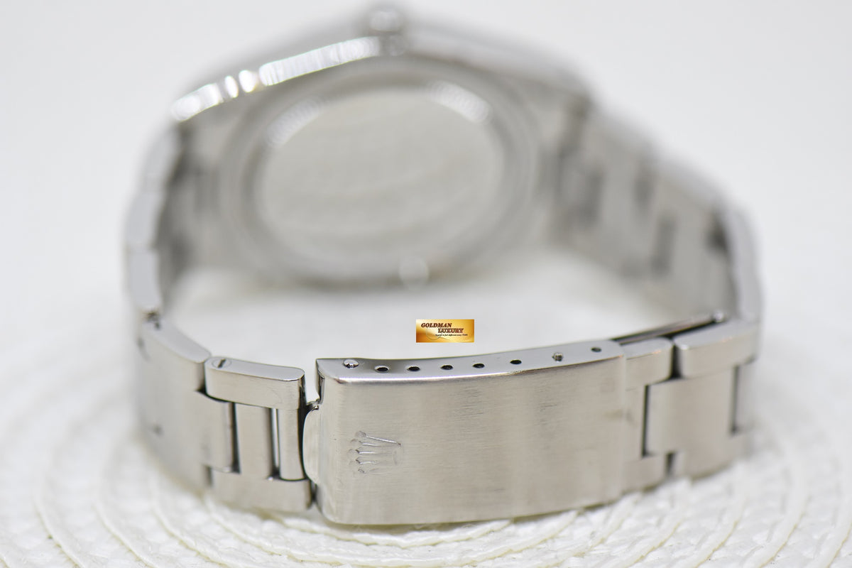 [SOLD] ROLEX OYSTERDATE PRECISION 34mm STEEL BRACELET BLACK DIAL 6694 (VINTAGE)