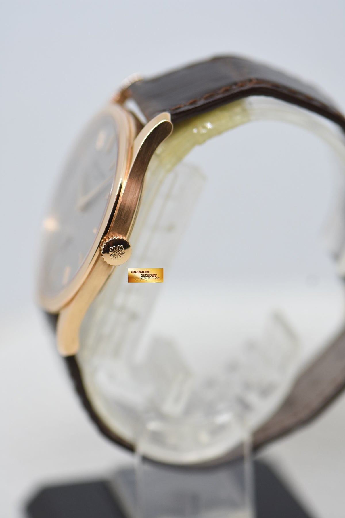 [SOLD] PATEK PHILIPPE CALATRAVA 37mm 18K ROSE GOLD MANUAL WINDING 5196R (MINT)