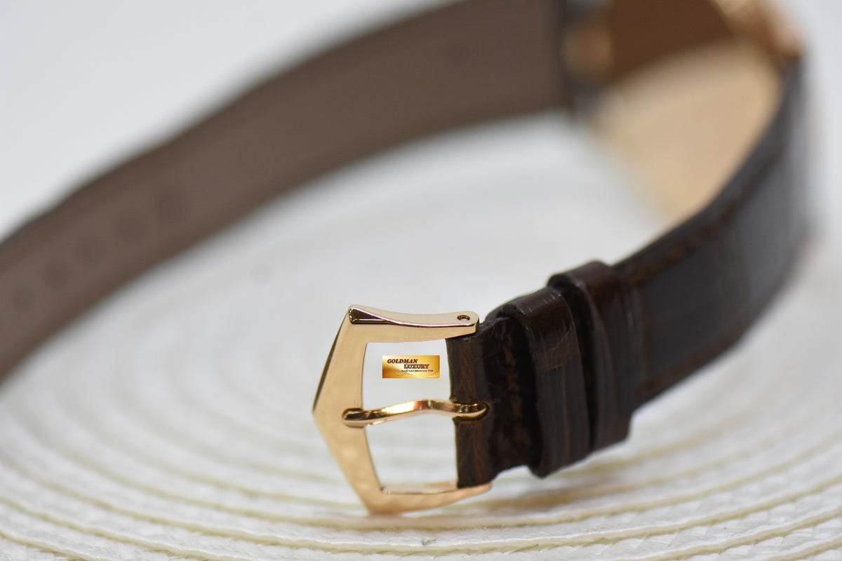 [SOLD] PATEK PHILIPPE CALATRAVA 37mm 18K ROSE GOLD MANUAL WINDING 5196R (MINT)