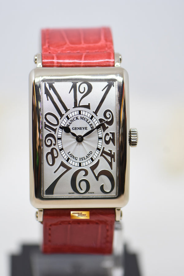 [SOLD] FRANCK MULLER LONG ISLAND 18K WHITE GOLD AUTOMATIC 1000 SC (MINT)