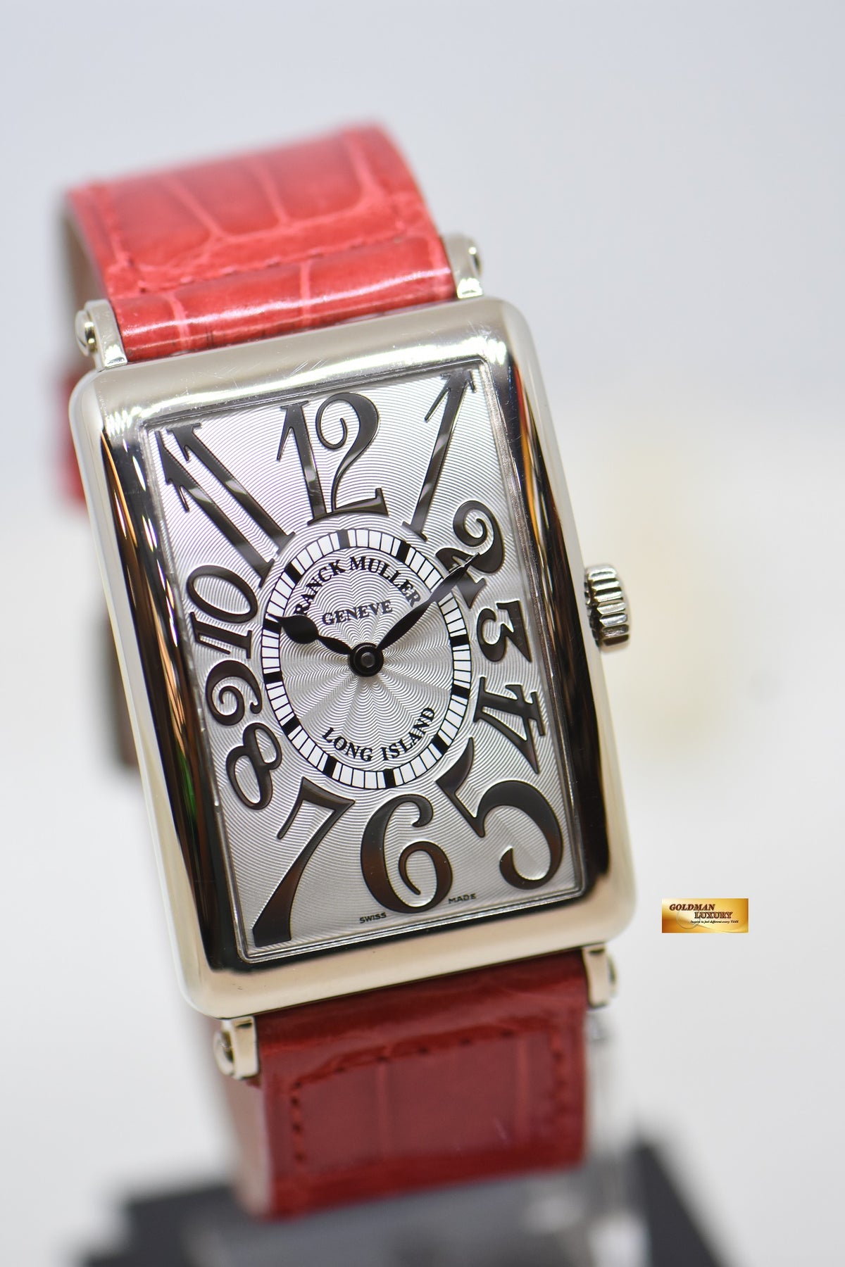 [SOLD] FRANCK MULLER LONG ISLAND 18K WHITE GOLD AUTOMATIC 1000 SC (MINT)