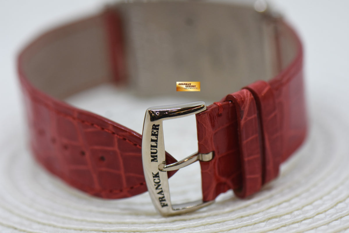 [SOLD] FRANCK MULLER LONG ISLAND 18K WHITE GOLD AUTOMATIC 1000 SC (MINT)