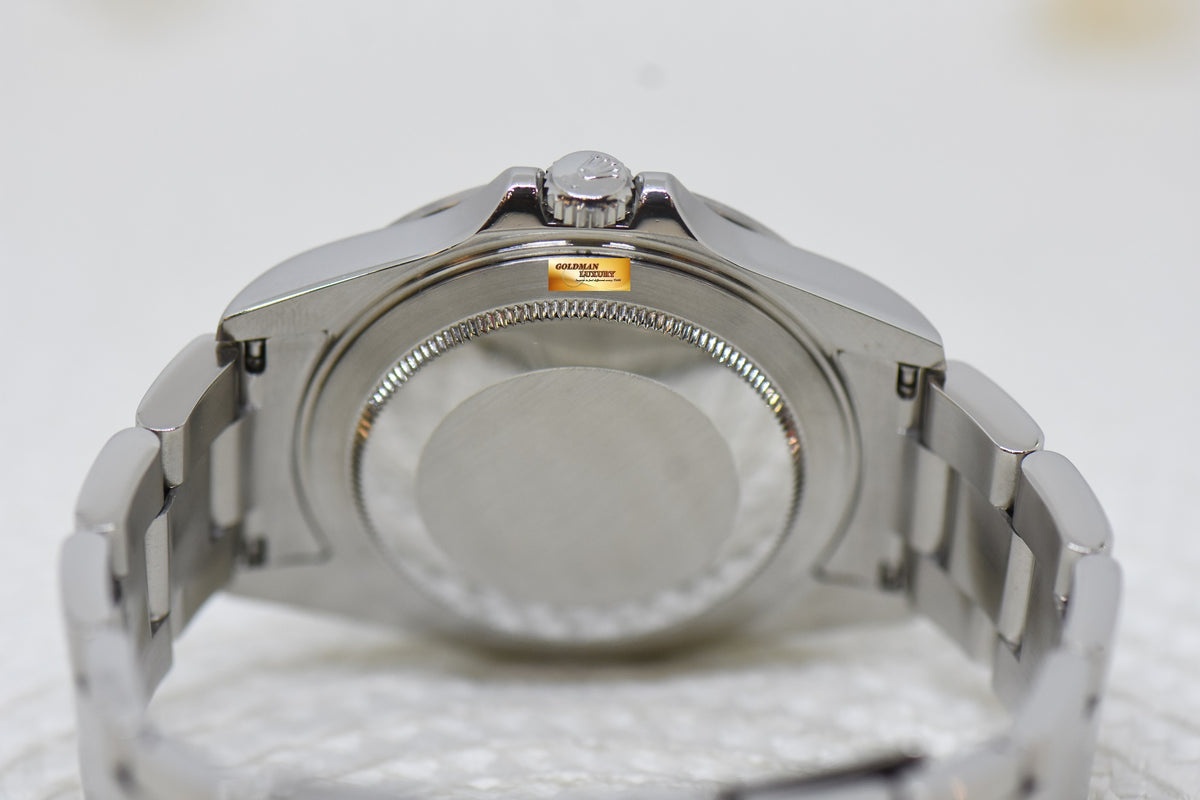 [SOLD] ROLEX OYSTER PERPETUAL EXPLORER II 40mm STEEL BLACK DIAL CALIBRE 3185 16570 (NO PINHOLE) (MINT)