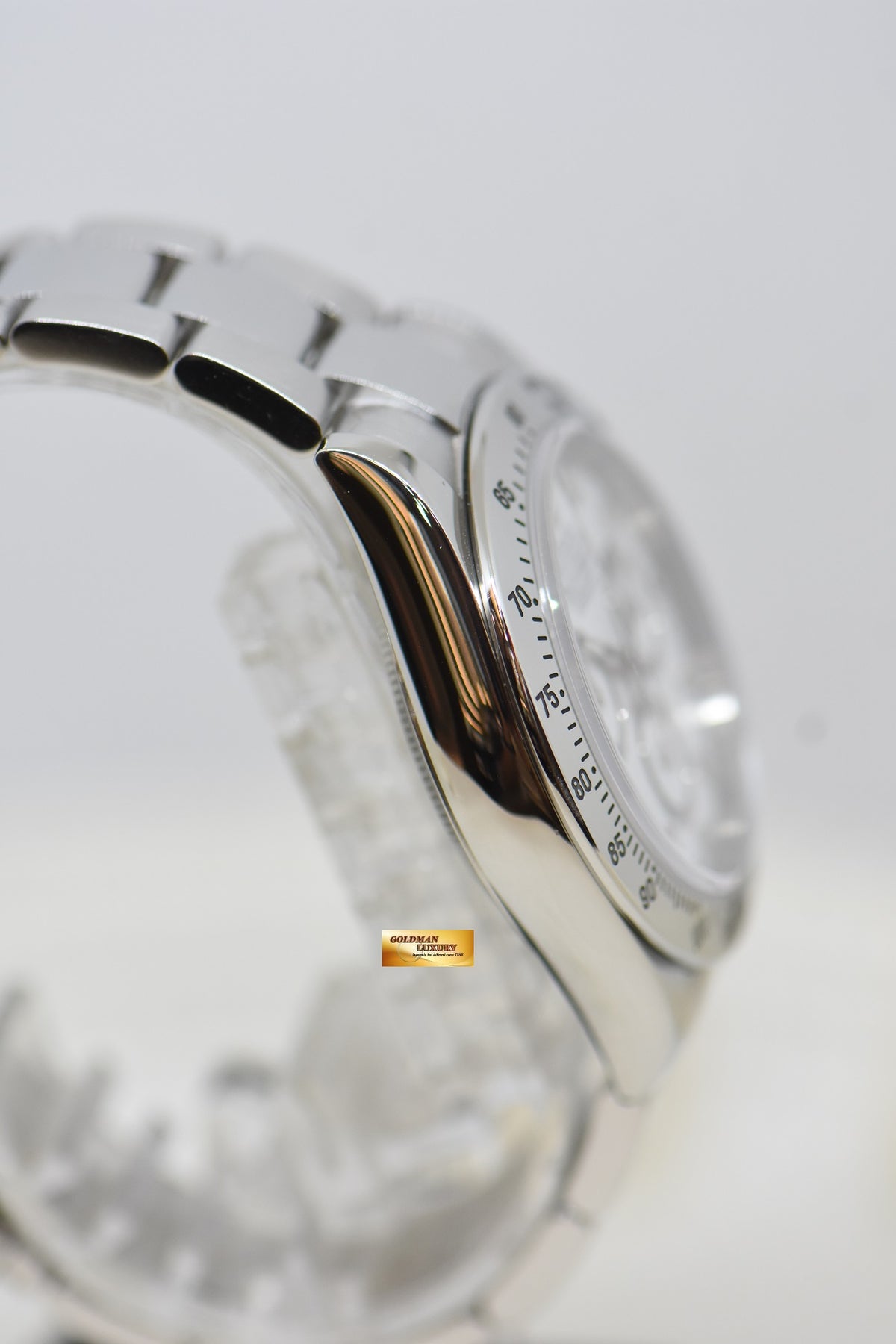 [SOLD] ROLEX OYSTER PERPETUAL DAYTONA STEEL IN BRACELET WHITE “APH” DIAL 116520 (MINT)