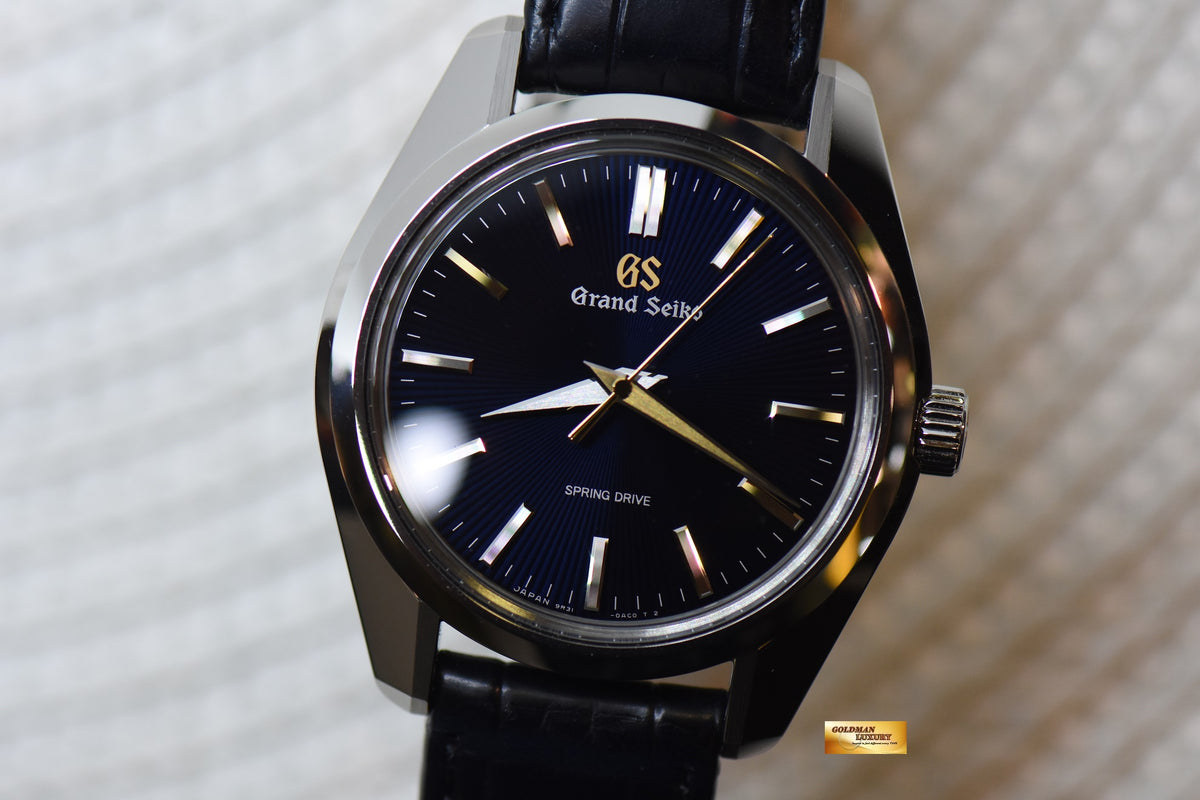 [SOLD] GRAND SEIKO HERITAGE 44GS 55TH ANNIVERSARY 40mm STEEL BLUE DIAL MANUAL WINDING SBGY009 (NEW-UNWORN)