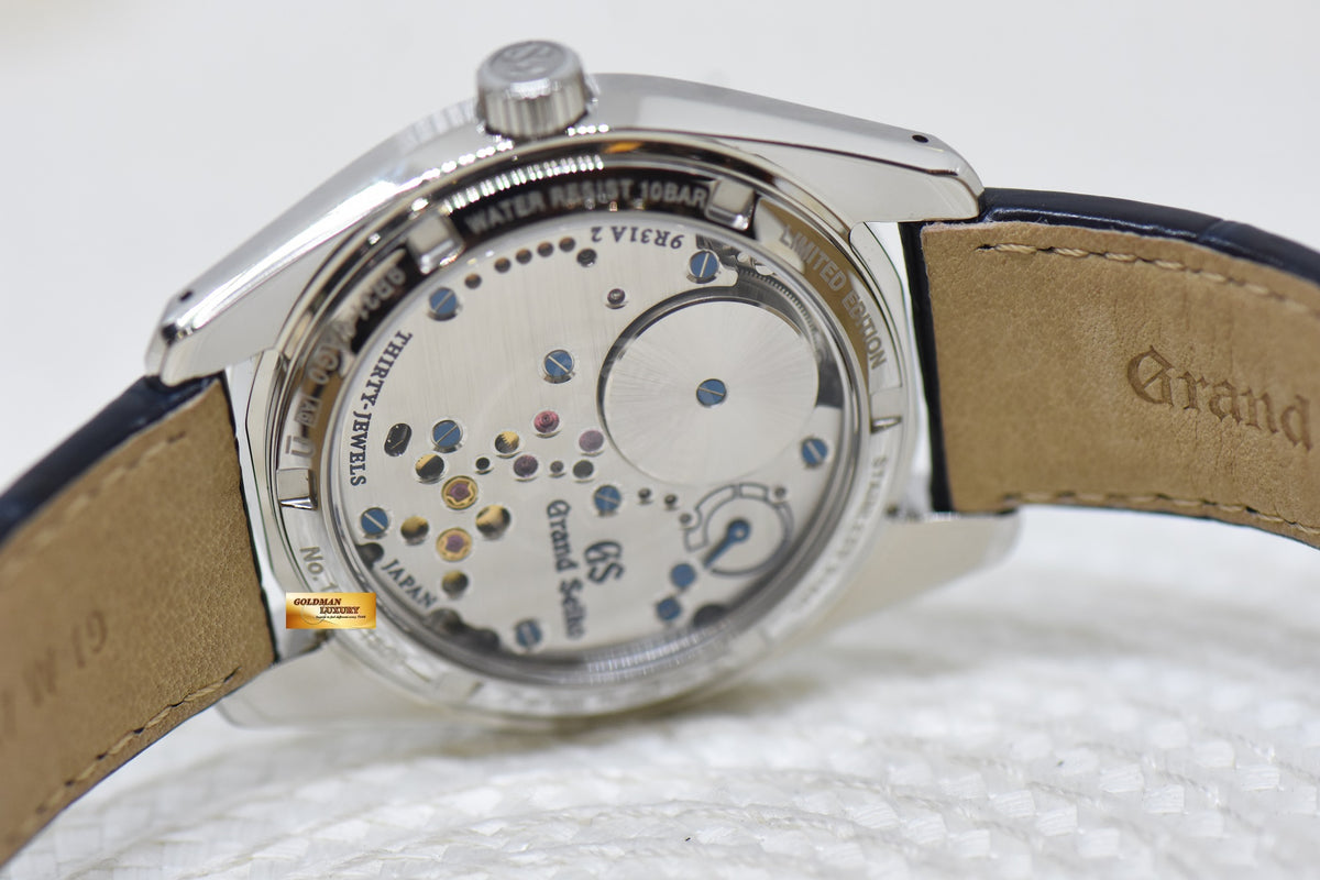 [SOLD] GRAND SEIKO HERITAGE 44GS 55TH ANNIVERSARY 40mm STEEL BLUE DIAL MANUAL WINDING SBGY009 (NEW-UNWORN)