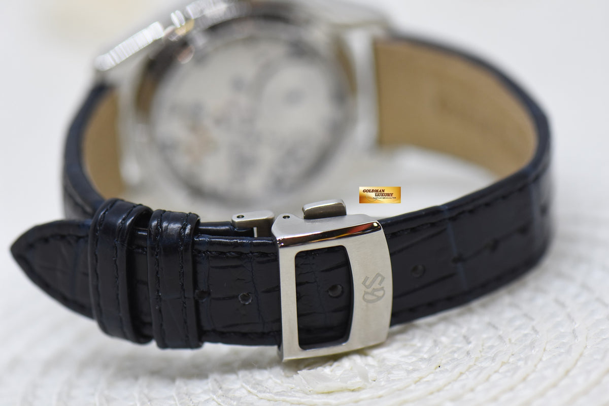 [SOLD] GRAND SEIKO HERITAGE 44GS 55TH ANNIVERSARY 40mm STEEL BLUE DIAL MANUAL WINDING SBGY009 (NEW-UNWORN)