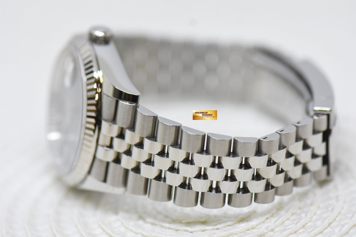 [SOLD] ROLEX OYSTER PERPETUAL DATEJUST 36mm STEEL IN JUBILEE BRACELET BLUE DIAL 126234 (LNIB)