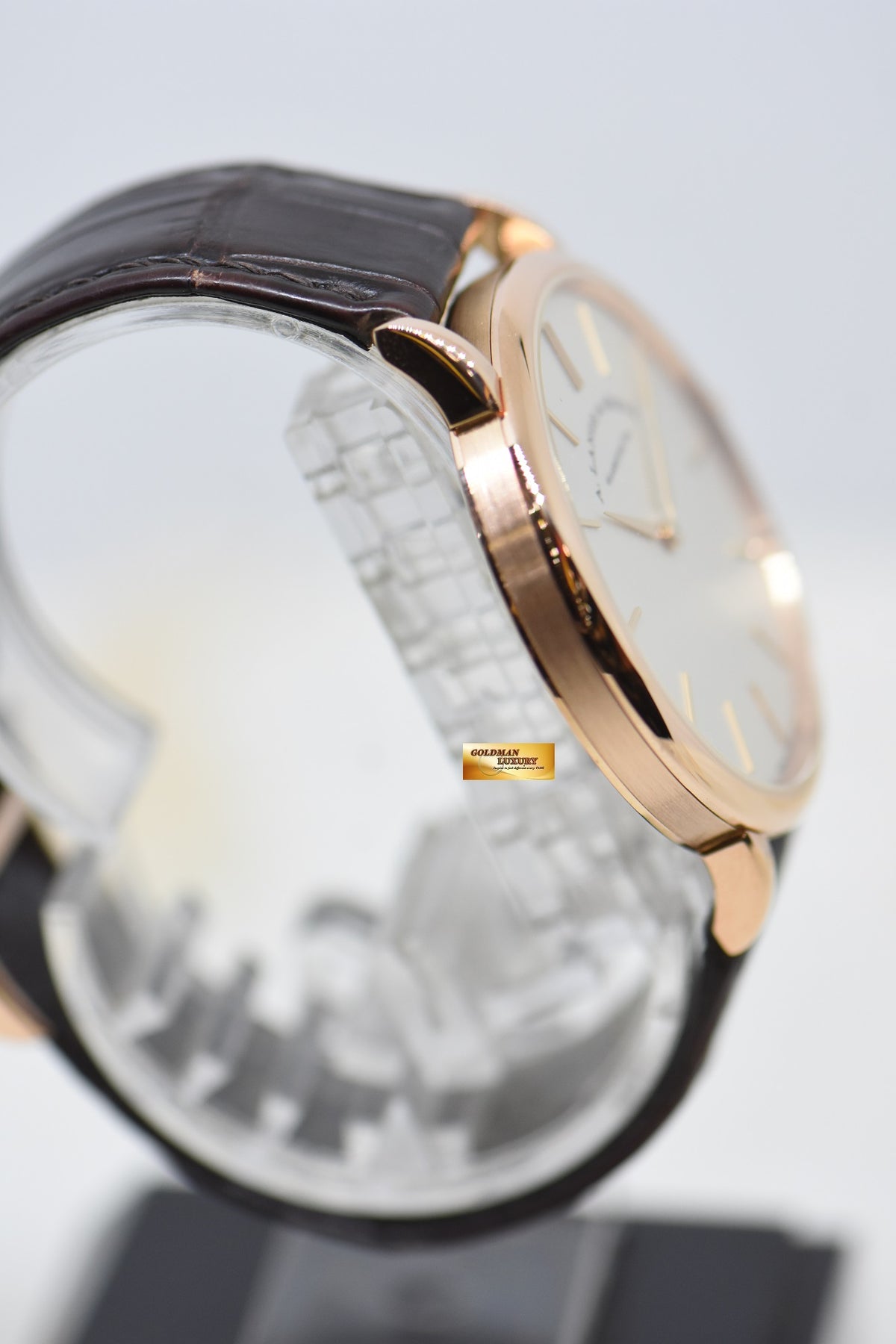 [SOLD] A.LANGE & SOHNE SAXONIA THIN 37mm ROSE GOLD IN STRAP MANUAL 201.033 (MINT)