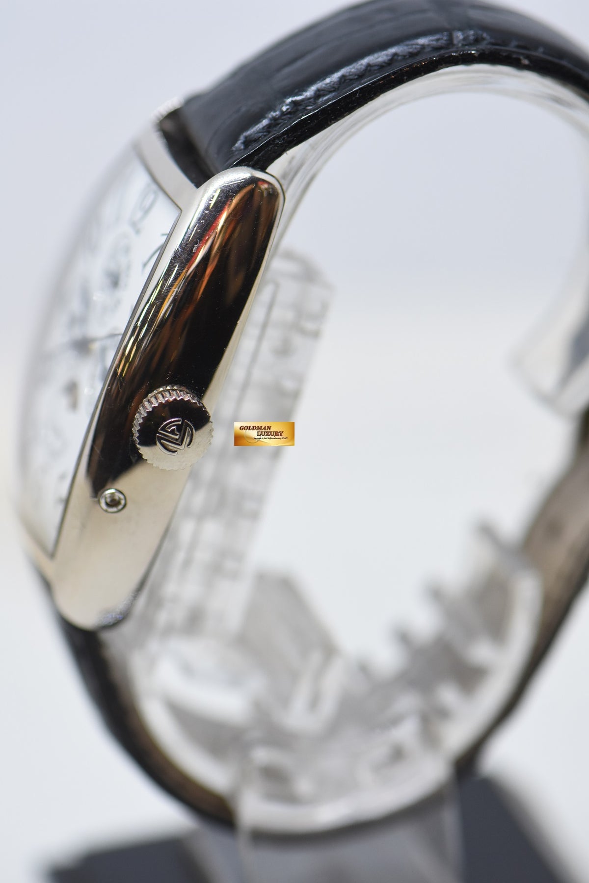 [SOLD] FRANCK MULLER CASABLANCA PERPETUAL CALENDAR MOONPHASE WHITE GOLD IN LEATHER STRAP AUTOMATIC 5850QP (MINT)