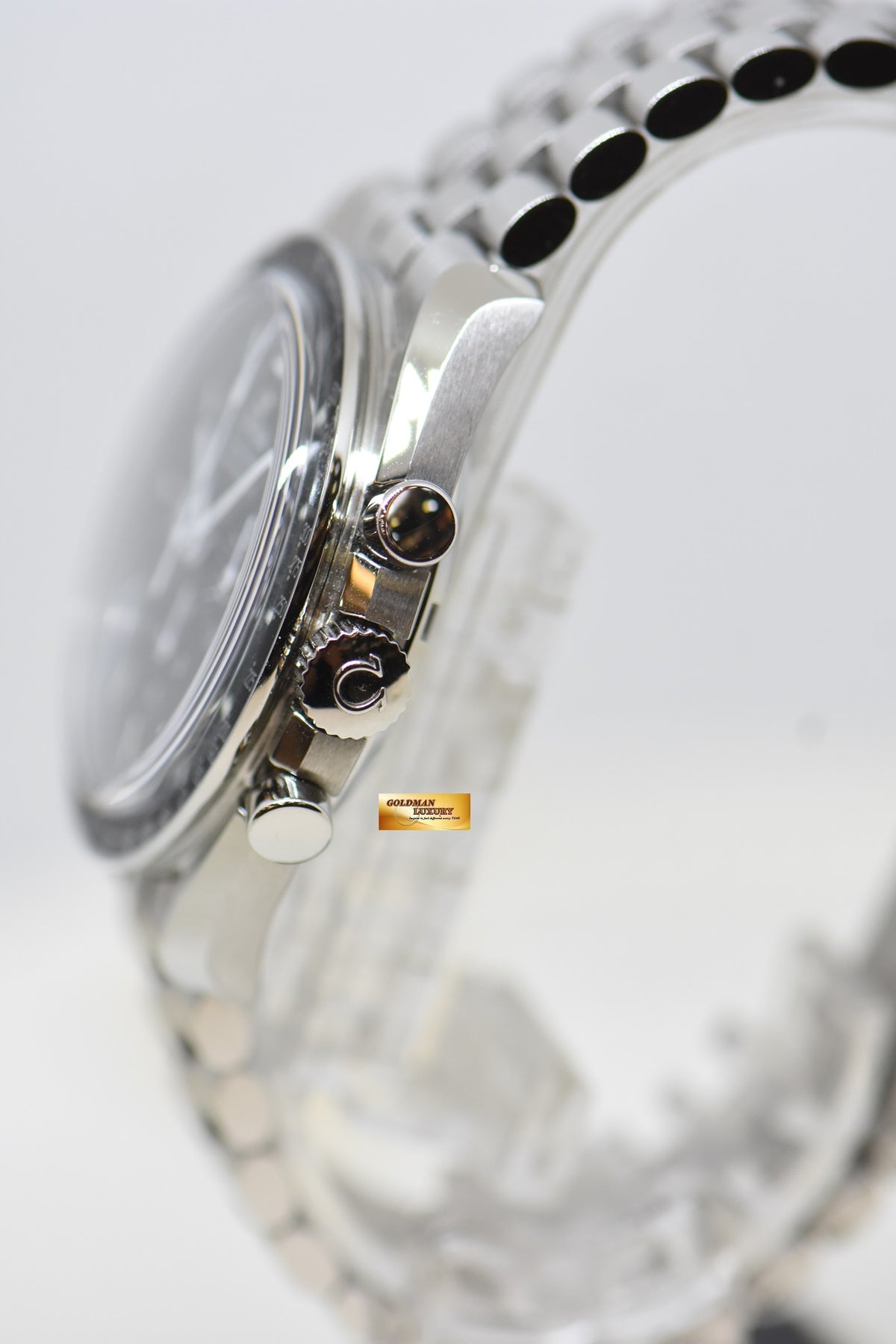 [SOLD] OMEGA SPEEDMASTER MOONWATCH C.3861 CHRONOGRAPH 42mm STEEL IN BRACELET SAPPHIRE BACK BLACK 310.30.42.50.01.002 (LNIB)