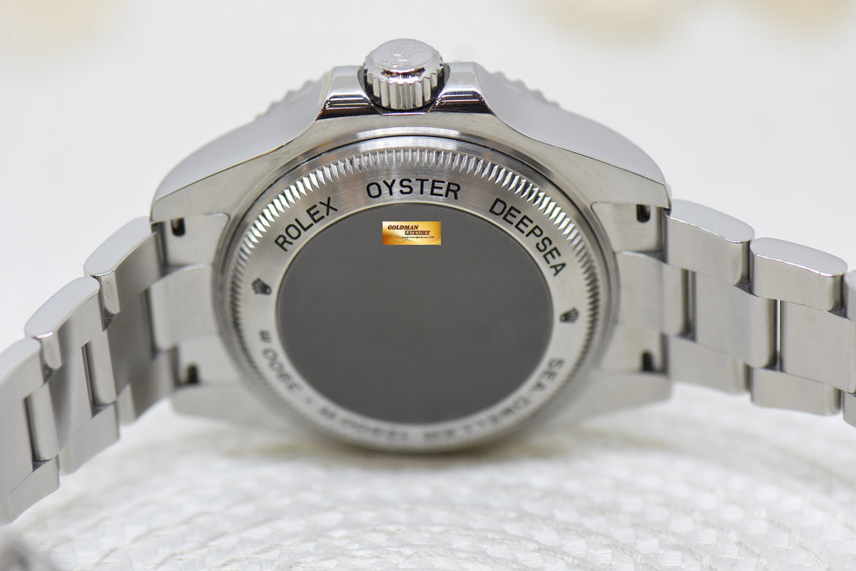 [SOLD] ROLEX OYSTER PERPETUAL DEEPSEA 44mm MARK II BLACK CERAMIC BEZEL 116660 (MINT)
