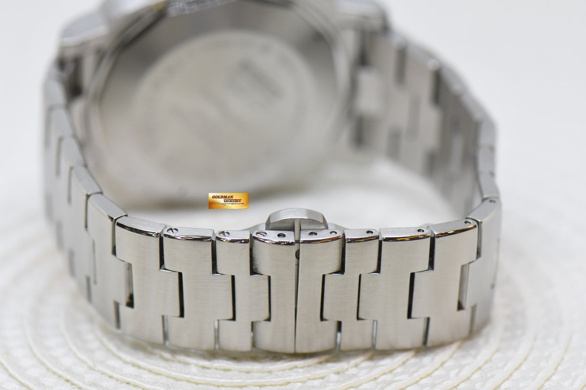 [SOLD] PANERAI LUMINOR MARINA 44mm STEEL IN BRACELET AUTOMATIC BLACK PAM 299 (LNIB)