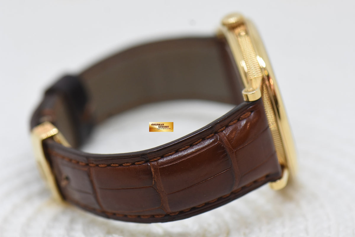 [SOLD] BREGUET CLASSIQUE POWER RESERVE MOONPHASE 39mm YELLOW GOLD IN LEATHER STRAP AUTOMATIC 7137BA (MINT)