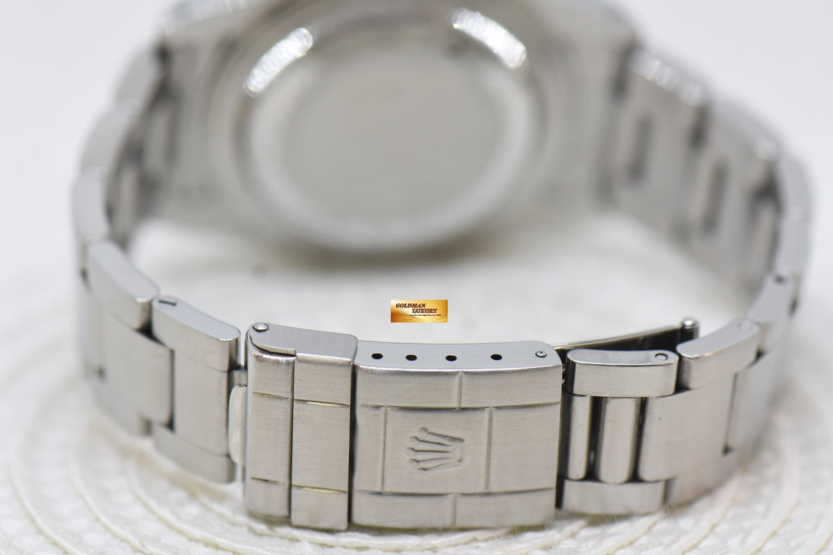 [SOLD] ROLEX OYSTER PERPETUAL EXPLORER II 40mm STEEL BLACK DIAL CALIBRE 3185 16570 (PINHOLE-SEL) (MINT)