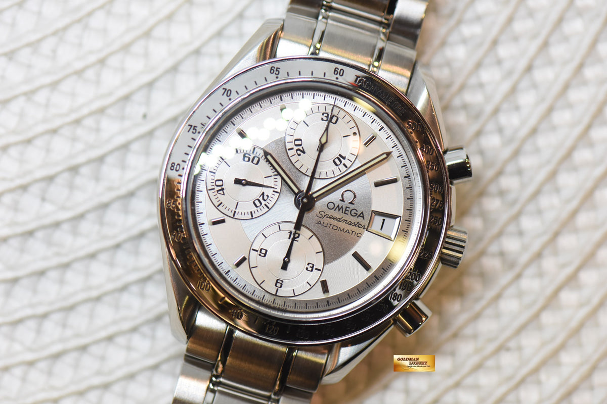 [SOLD] OMEGA SPEEDMASTER CHRONOGRAPH 39mm STEEL BRACELET SILVER 3513.3000 (MINT)