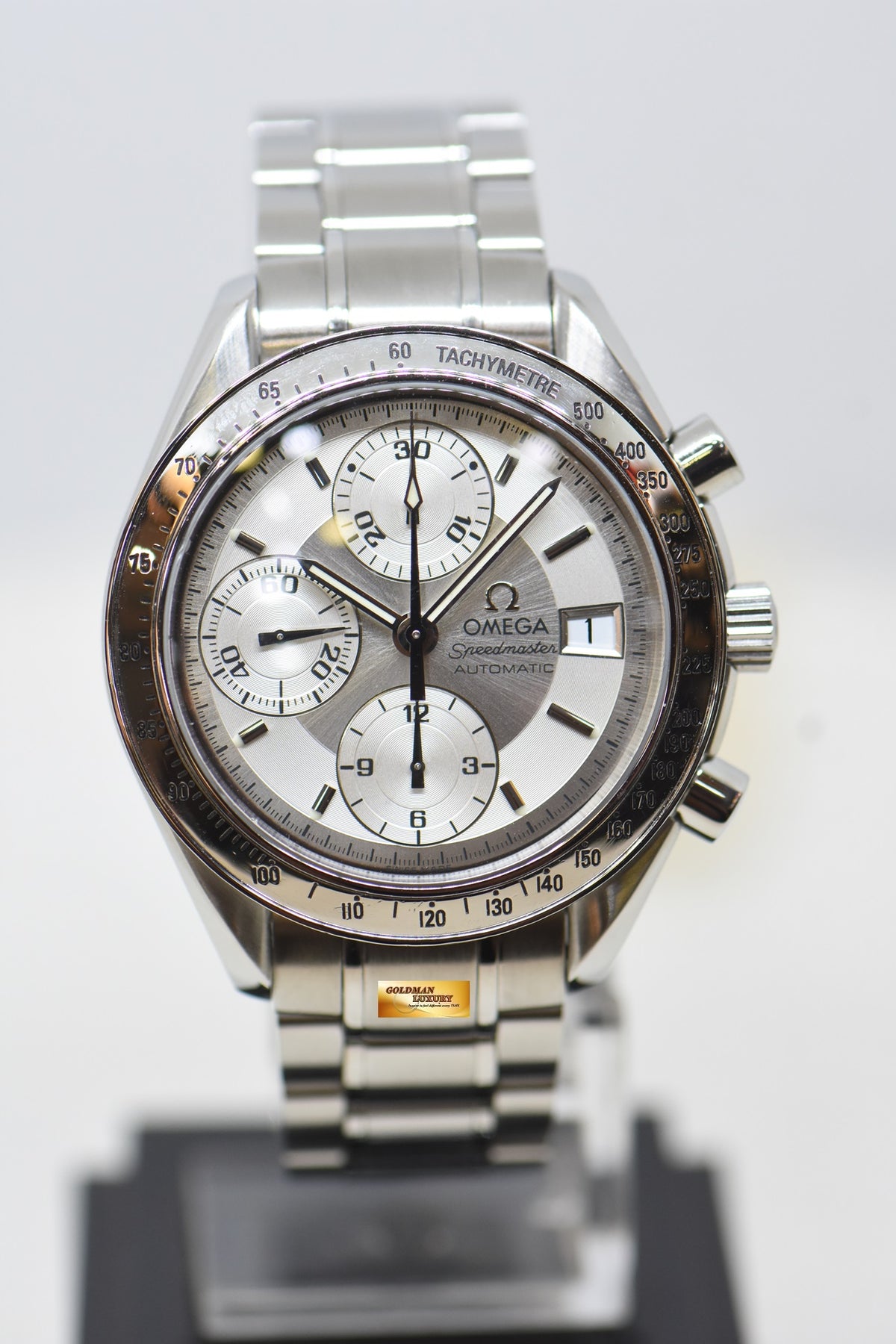 [SOLD] OMEGA SPEEDMASTER CHRONOGRAPH 39mm STEEL BRACELET SILVER 3513.3000 (MINT)
