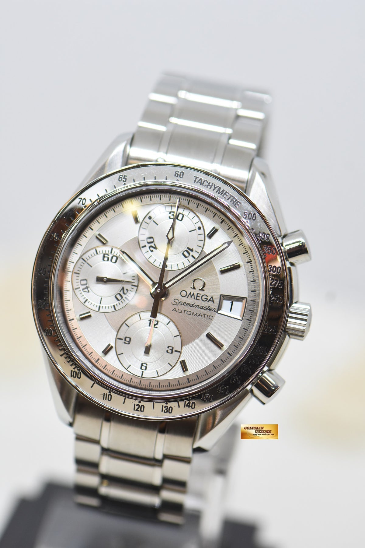 [SOLD] OMEGA SPEEDMASTER CHRONOGRAPH 39mm STEEL BRACELET SILVER 3513.3000 (MINT)