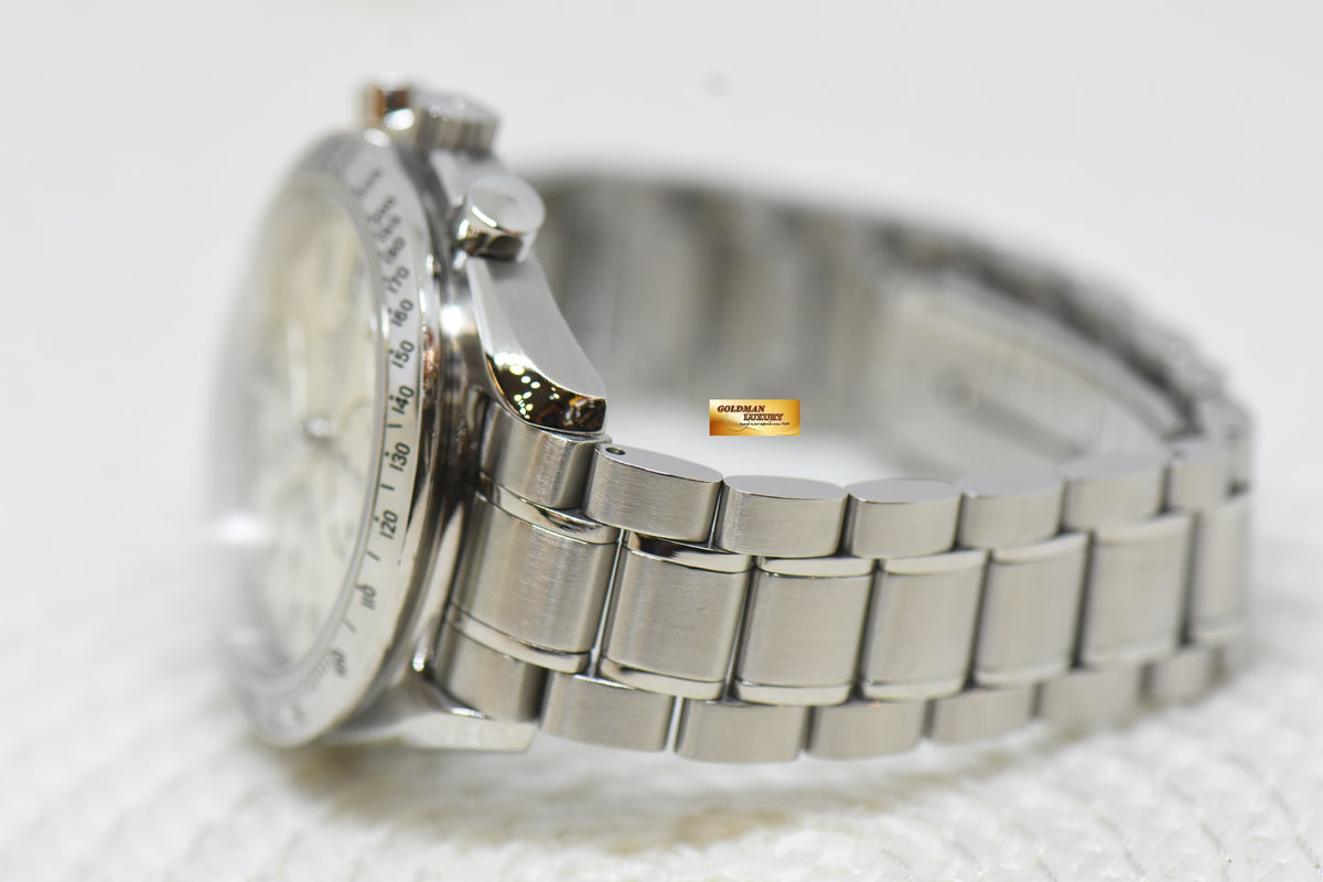 [SOLD] OMEGA SPEEDMASTER CHRONOGRAPH 39mm STEEL BRACELET SILVER 3513.3000 (MINT)