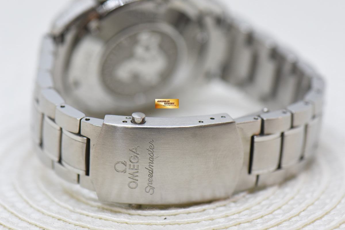 [SOLD] OMEGA SPEEDMASTER CHRONOGRAPH TRIPLE CALENDAR 39mm STEEL BRACELET BLACK 3220.5000 (MINT)