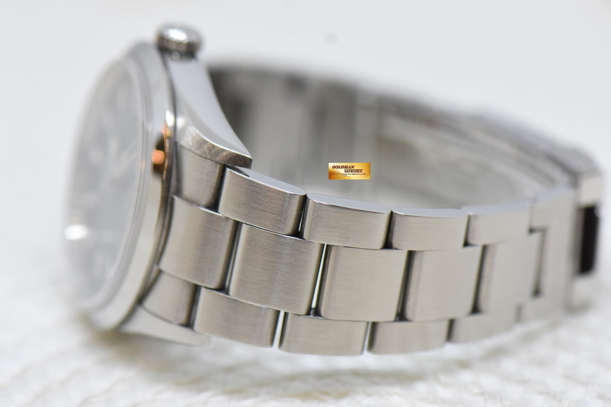 [SOLD] ROLEX OYSTER EXPLORER 1 36mm STEEL IN OYSTER BRACELET “SWISS MADE” DIAL 114270 (MINT)