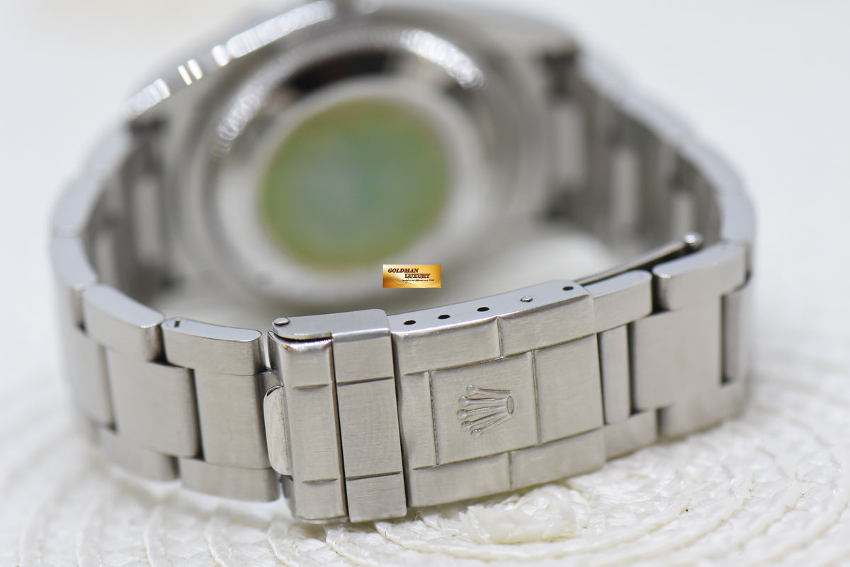 [SOLD] ROLEX OYSTER EXPLORER 1 36mm STEEL IN OYSTER BRACELET “SWISS MADE” DIAL 114270 (MINT)