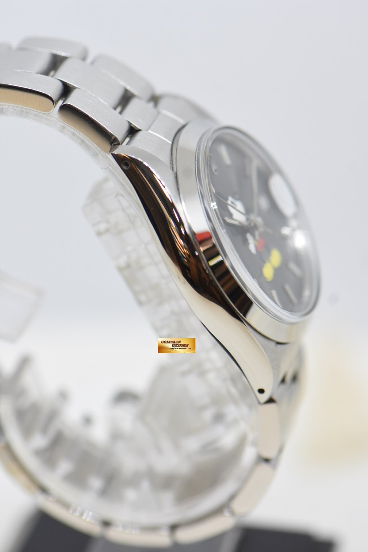 [SOLD] ROLEX OYSTERDATE PRECISION 34mm STEEL BRACELET CUSTOM MICKEY MOUSE DIAL 6694 (VINTAGE)