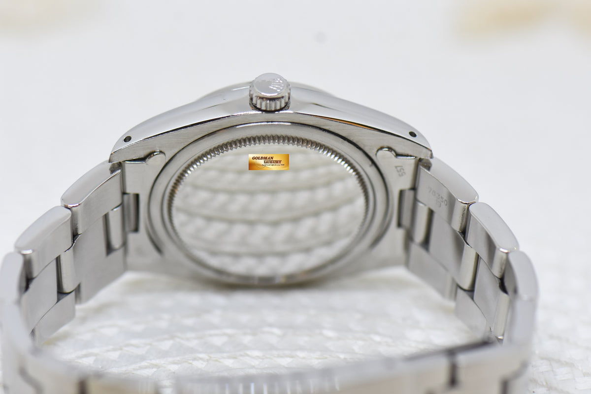 [SOLD] ROLEX OYSTERDATE PRECISION 34mm STEEL BRACELET CUSTOM MICKEY MOUSE DIAL 6694 (VINTAGE)