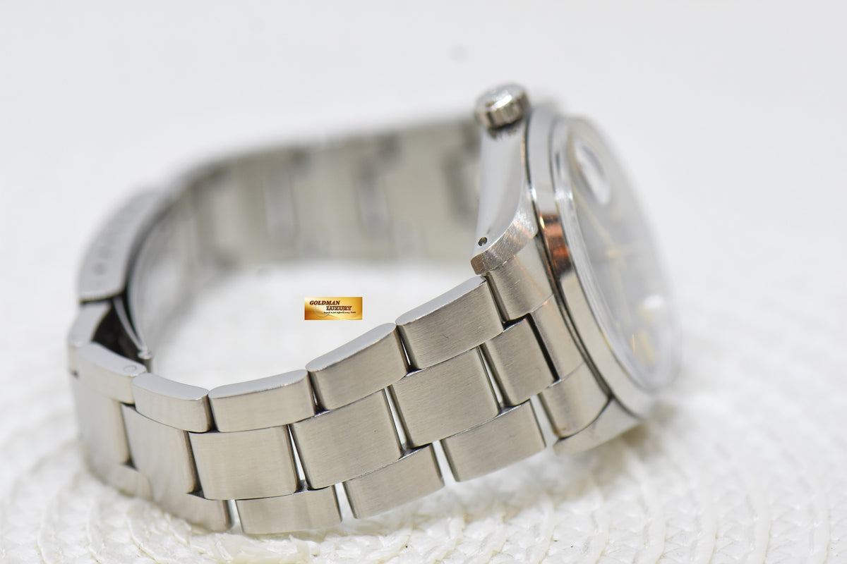 [SOLD] ROLEX OYSTER PERPETUAL DATE 34mm STEEL IN BRACELET BLACK DIAL 1500 (VINTAGE)