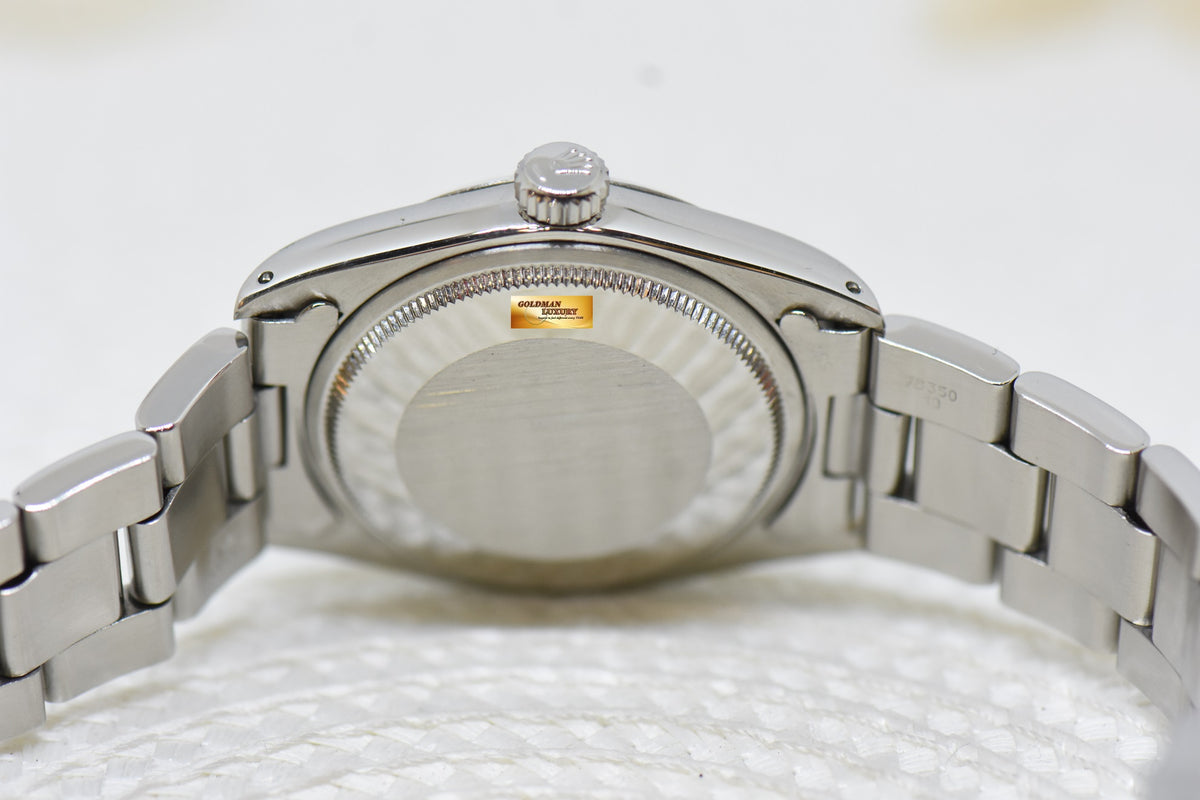 [SOLD] ROLEX OYSTER PERPETUAL DATE 34mm STEEL IN BRACELET BLACK DIAL 1500 (VINTAGE)