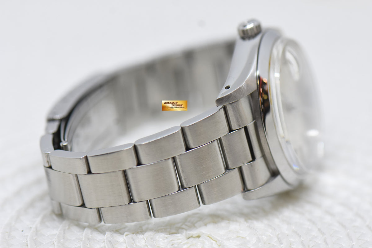 [SOLD] ROLEX OYSTERDATE PRECISION 34mm STEEL BRACELET SILVER DIAL 6694 (VINTAGE)