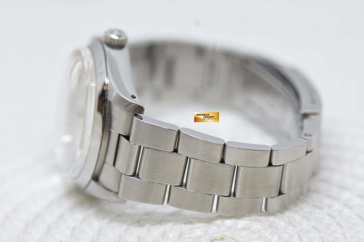 [SOLD] ROLEX OYSTERDATE PRECISION 34mm STEEL BRACELET SILVER DIAL 6694 (VINTAGE)