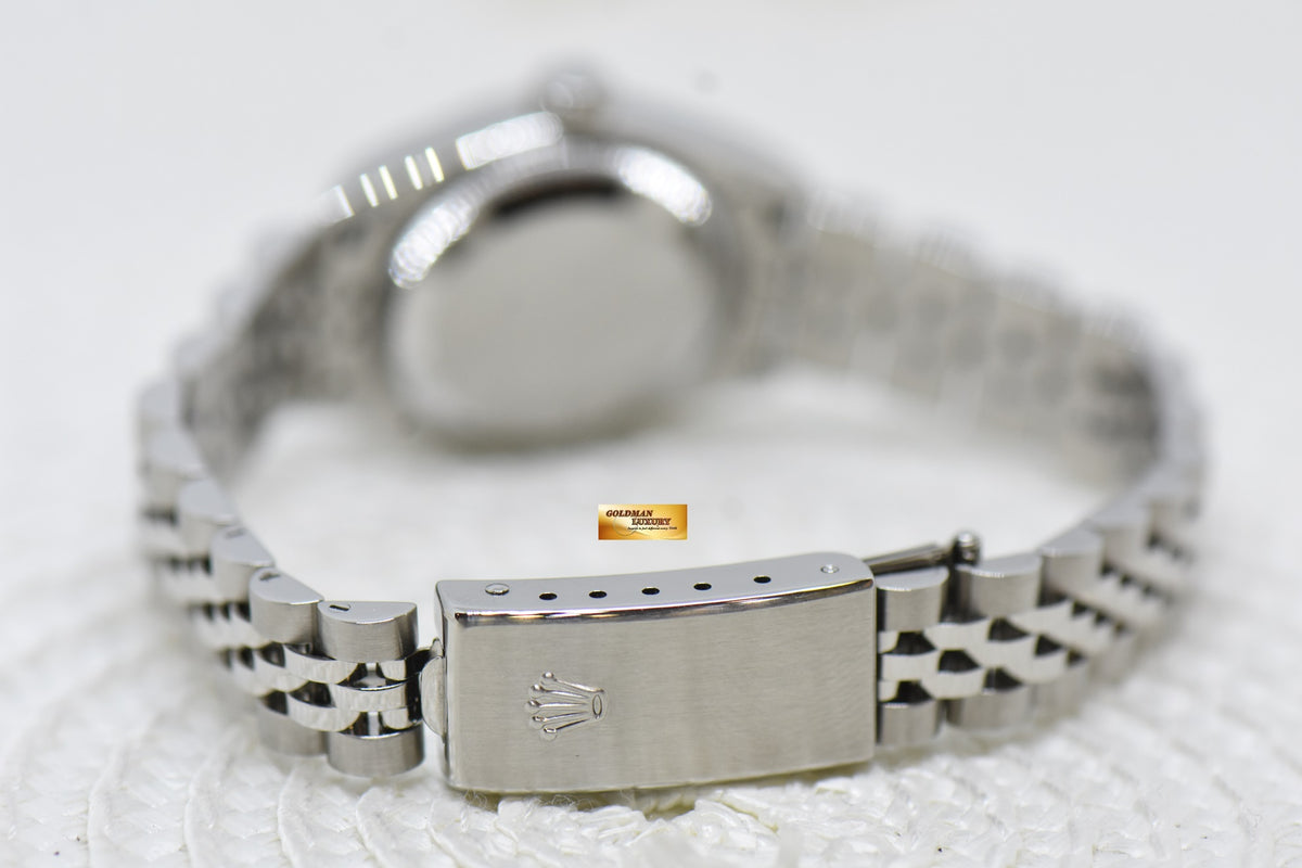 [SOLD] ROLEX OYSTER DATEJUST 26mm SALMON ROMAN DIAL STEEL IN JUBILEE BRACELET 79174 (MINT)