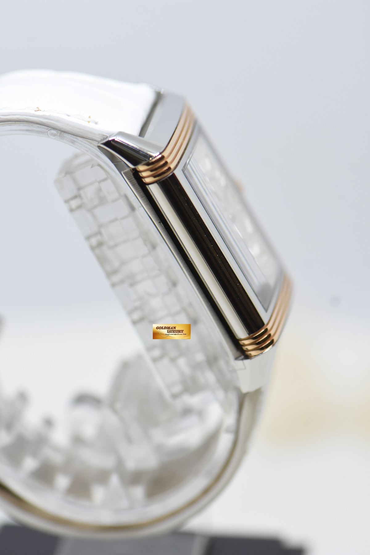 [SOLD] JLC REVERSO GRANDE LADY HALF-GOLD ULTRA THIN QUARTZ Q3204420 (NEW-UNWORN)