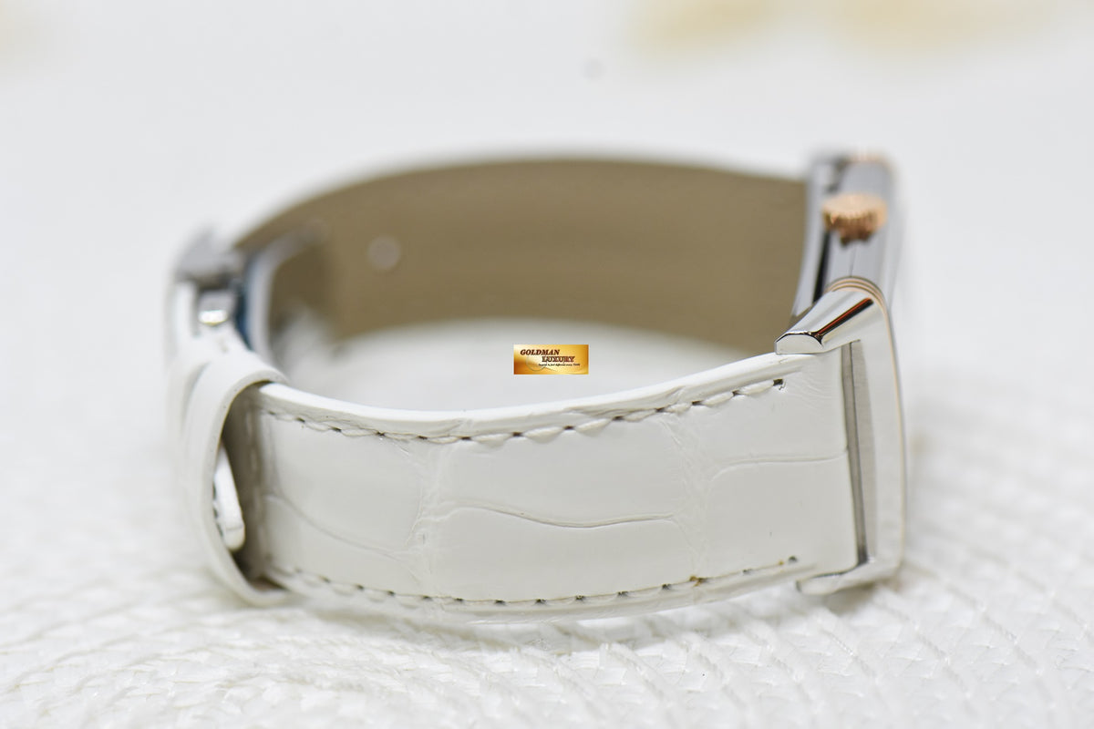 [SOLD] JLC REVERSO GRANDE LADY HALF-GOLD ULTRA THIN QUARTZ Q3204420 (NEW-UNWORN)