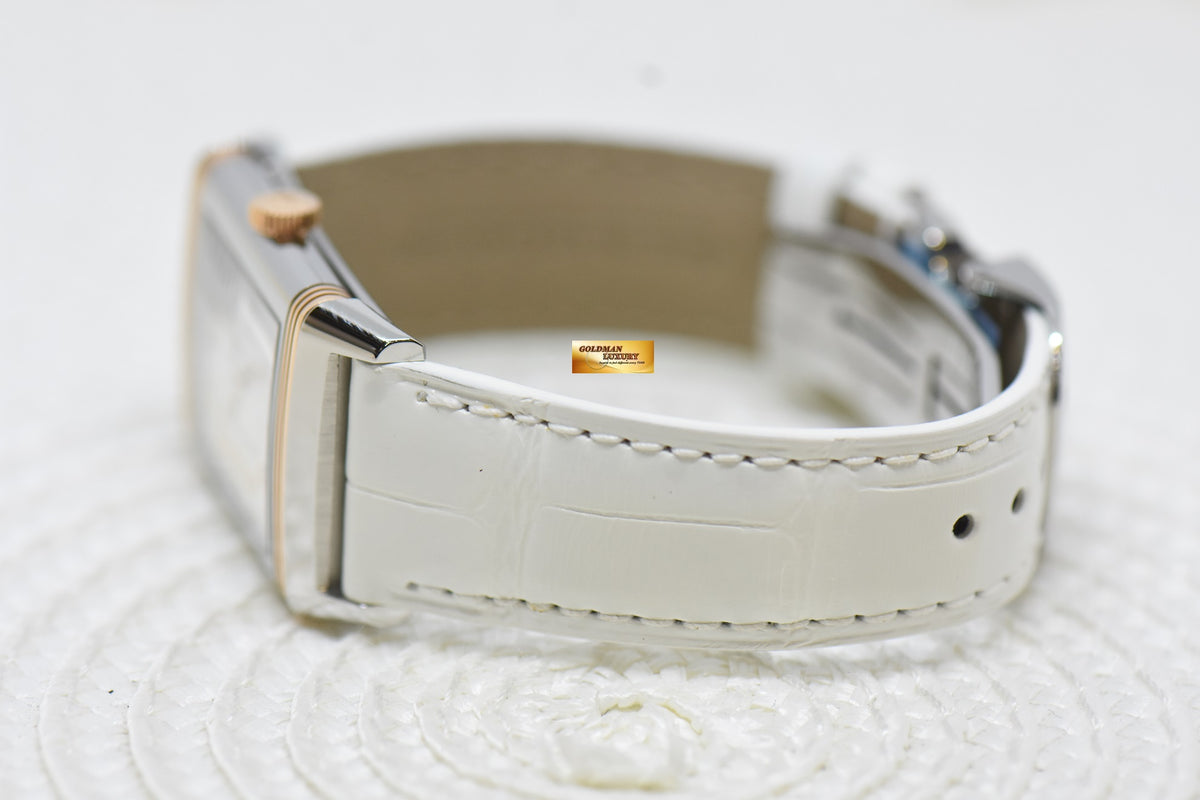 [SOLD] JLC REVERSO GRANDE LADY HALF-GOLD ULTRA THIN QUARTZ Q3204420 (NEW-UNWORN)