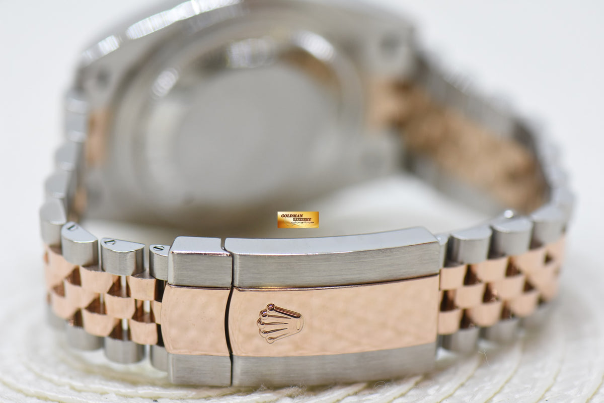 [SOLD] ROLEX OYSTER DATEJUST 41mm HALF-EVEROSE GOLD IN JUBILEE BRACELET CHOCOLATE DIAMOND DIAL 126331 (LNIB)