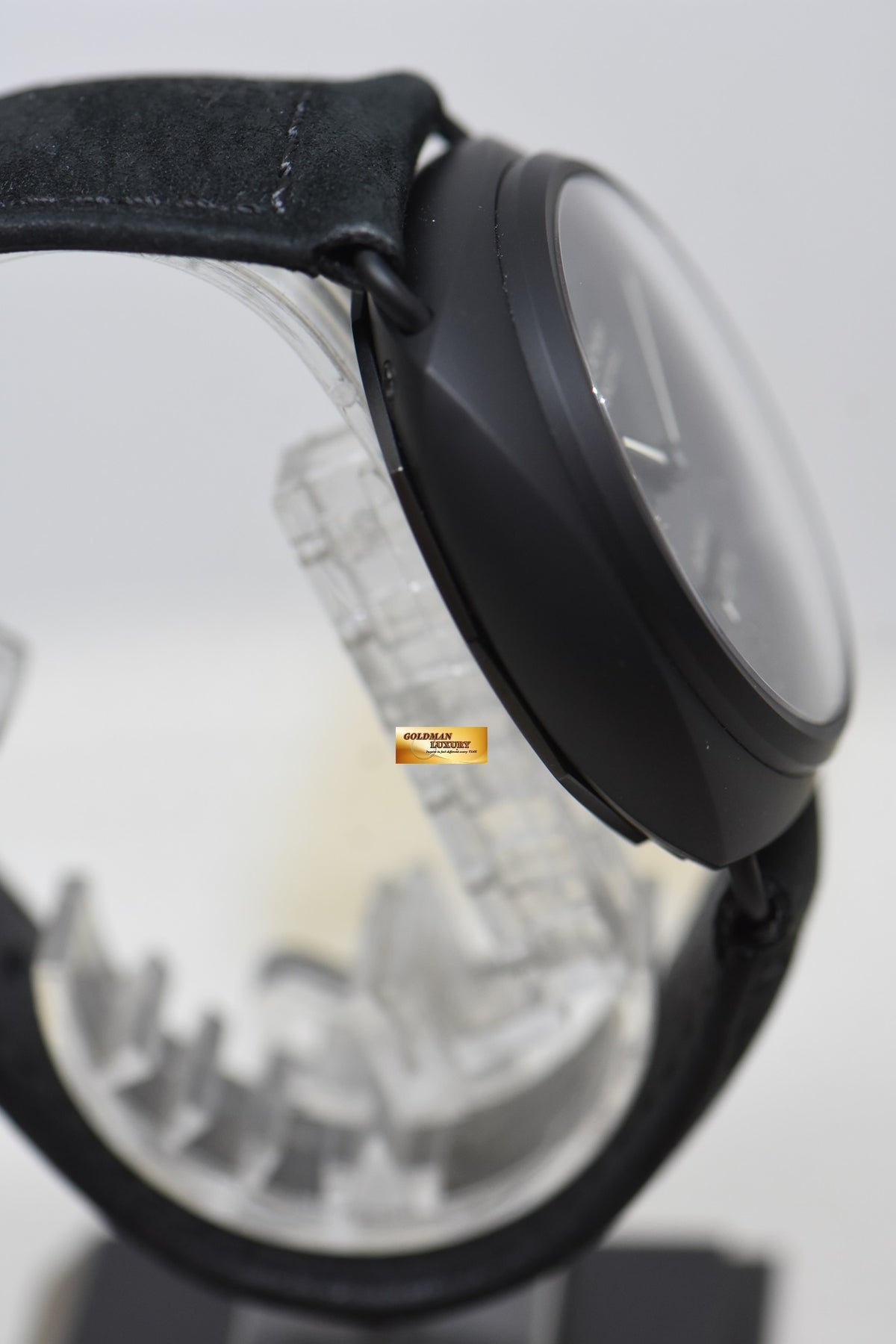 [SOLD] PANERAI RADIOMIR 8 DAYS 45mm BLACK CERAMICA IN LEATHER BLACK DIAL MANUAL PAM 384 (LNIB)