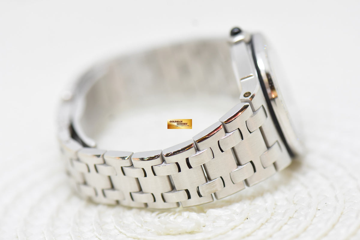 [SOLD] AUDEMARS PIGUET ROYAL OAK 27mm WHITE GOLD BRACELET MOP DIAMOND DIAL QUARTZ 67451BC (MINT)