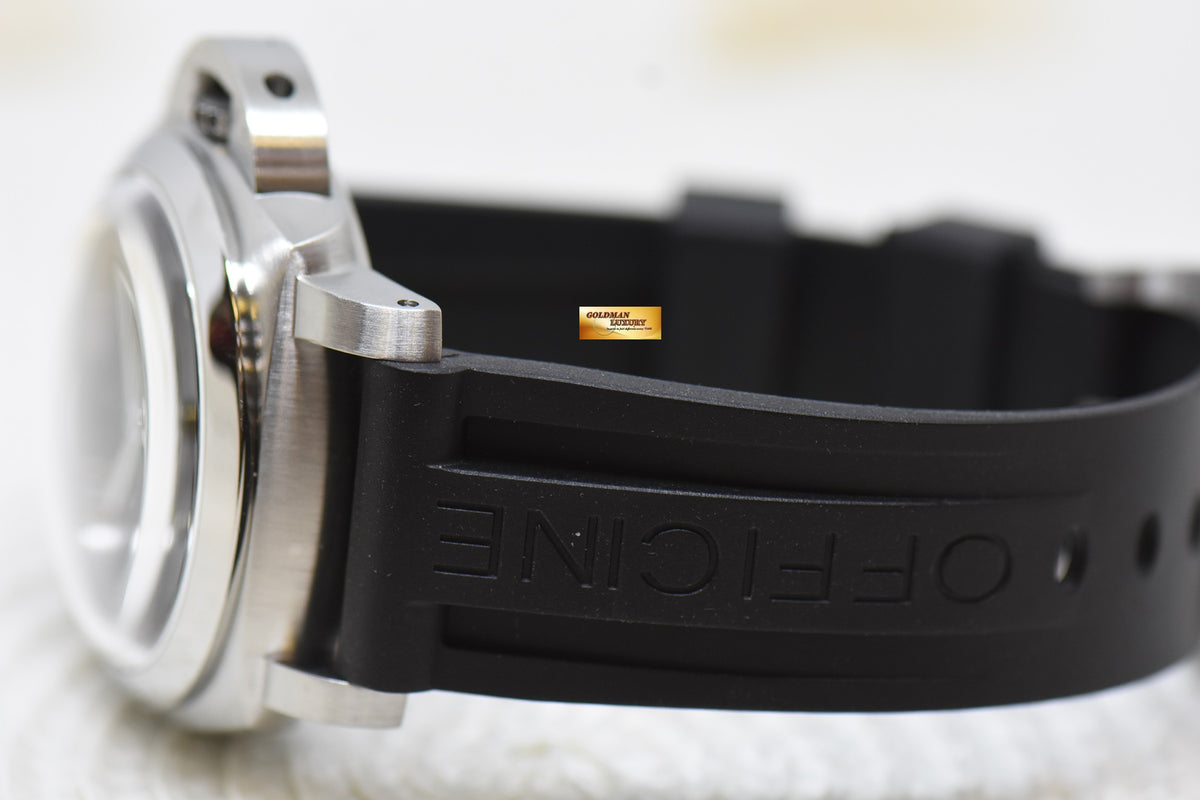 [SOLD] PANERAI LUMINOR GMT 44mm 1950 STEEL DAY / NIGHT 10 DAYS POWER RESERVE AUTOMATIC PAM 270 (MINT)