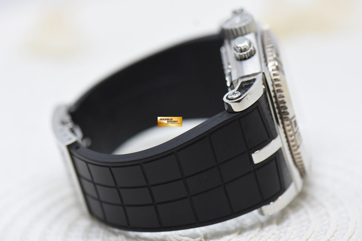 [SOLD] ROGER DUBUIS EASY DIVER JUST FOR FRIENDS 46mm STEEL IN RUBBER RD56 MANUAL WINDING SE46.56 (MINT)