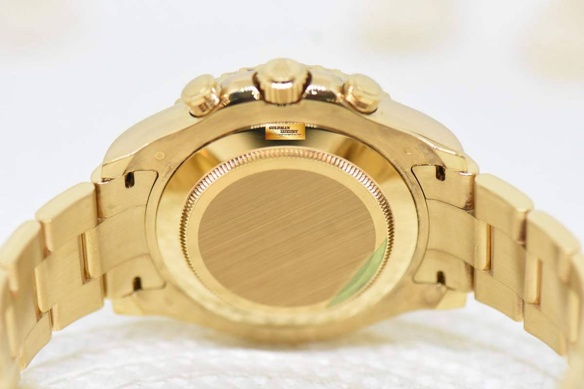 [SOLD] ROLEX OYSTER PERPETUAL YACHT-MASTER II 44mm REGATTA CHRONOGRAPH 18K YELLOW GOLD IN BRACELET 116688 (MINT)