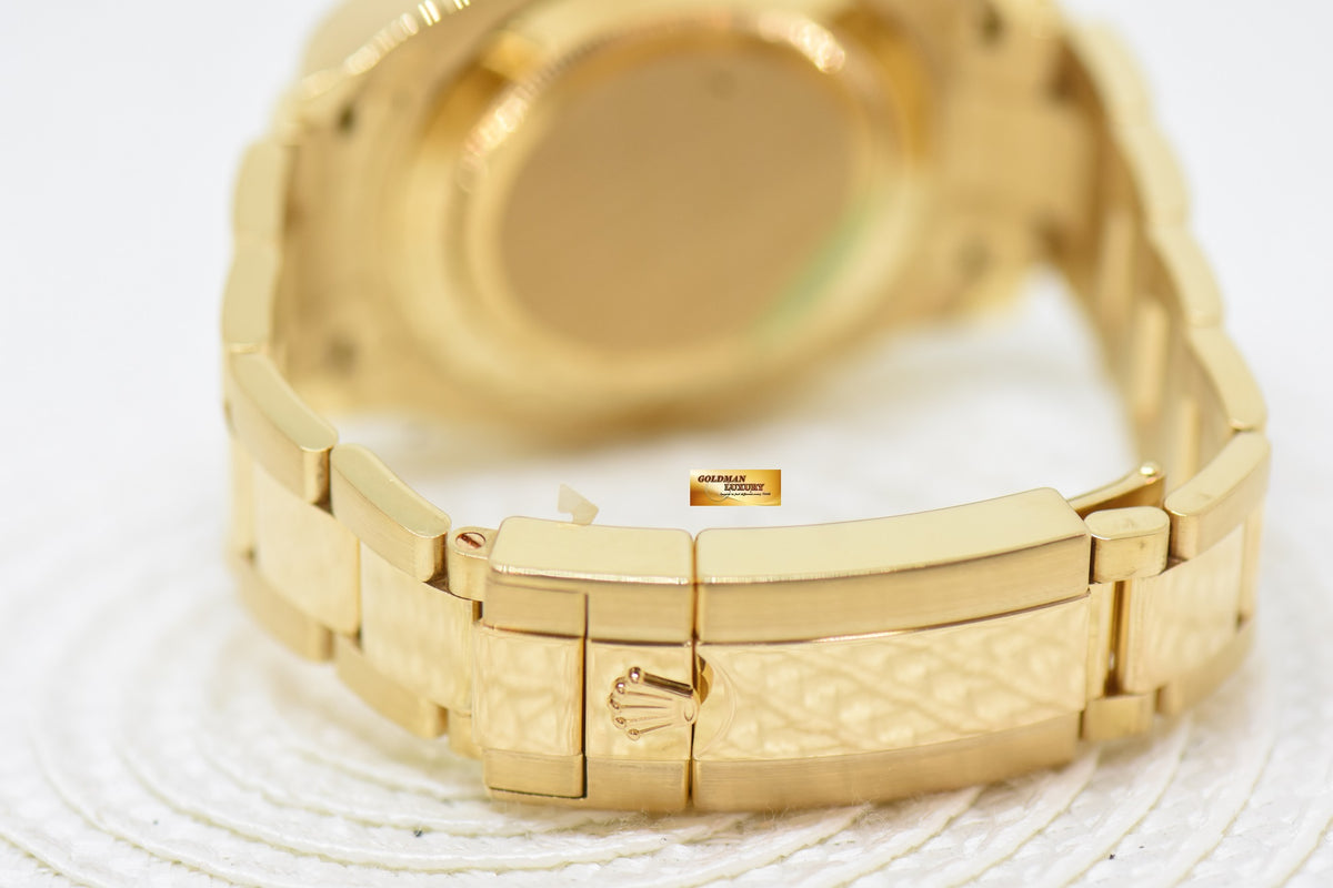 [SOLD] ROLEX OYSTER PERPETUAL YACHT-MASTER II 44mm REGATTA CHRONOGRAPH 18K YELLOW GOLD IN BRACELET 116688 (MINT)
