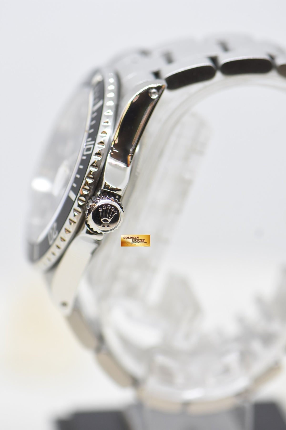 [SOLD] ROLEX OYSTER SUBMARINER DATE 40mm STEEL BRACELET “SWISS MADE” DIAL 16610 (PINHOLE- NON-SOLID ENDLINKS) (MINT)